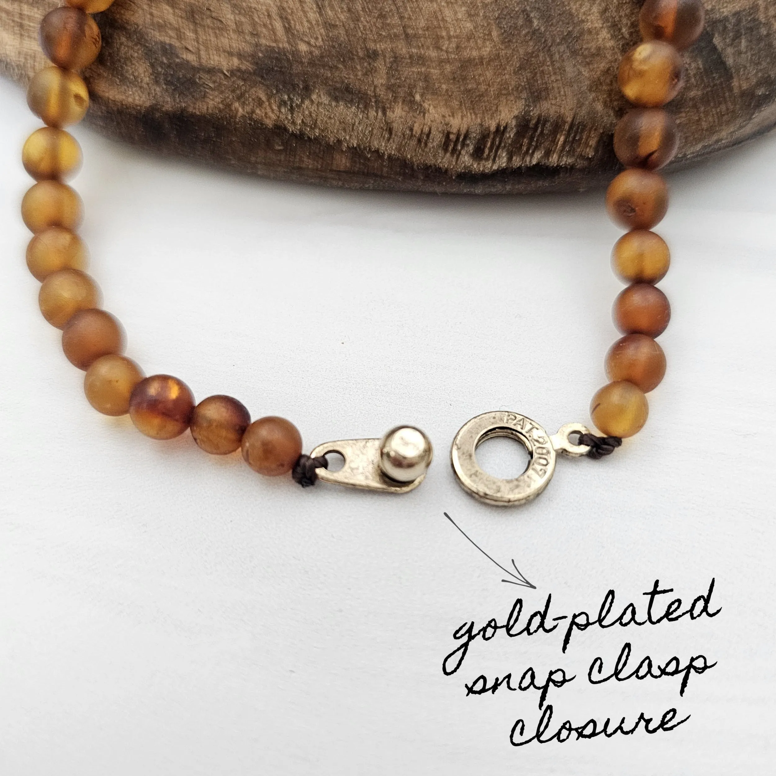 Adults | Rainbow Chakra   Raw Cherry Amber Necklace