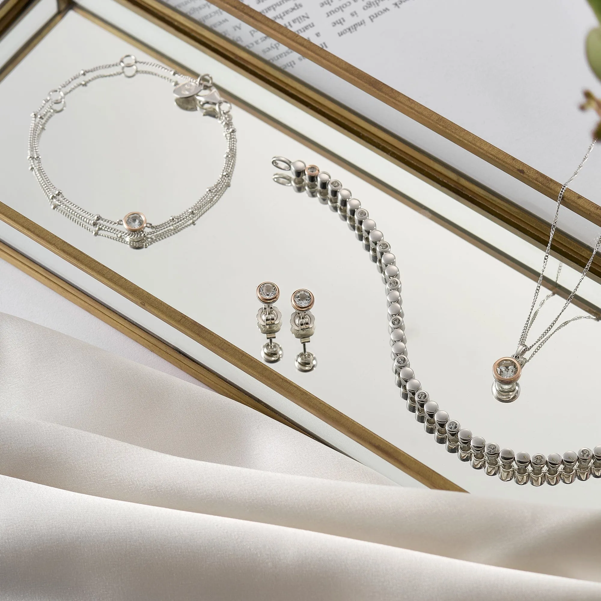 Clogau® Celebration Silver Double-Chain Bracelet