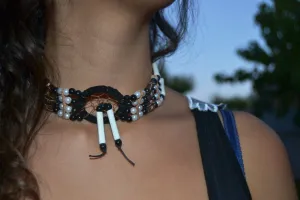 J3-For Adult / Children : Handmade Bone Chokers / Necklace