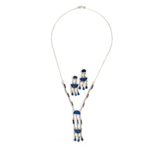 Lapis Lazuli Nayeli Necklace Set | Handcrafted Jewelry Set | From the Andes