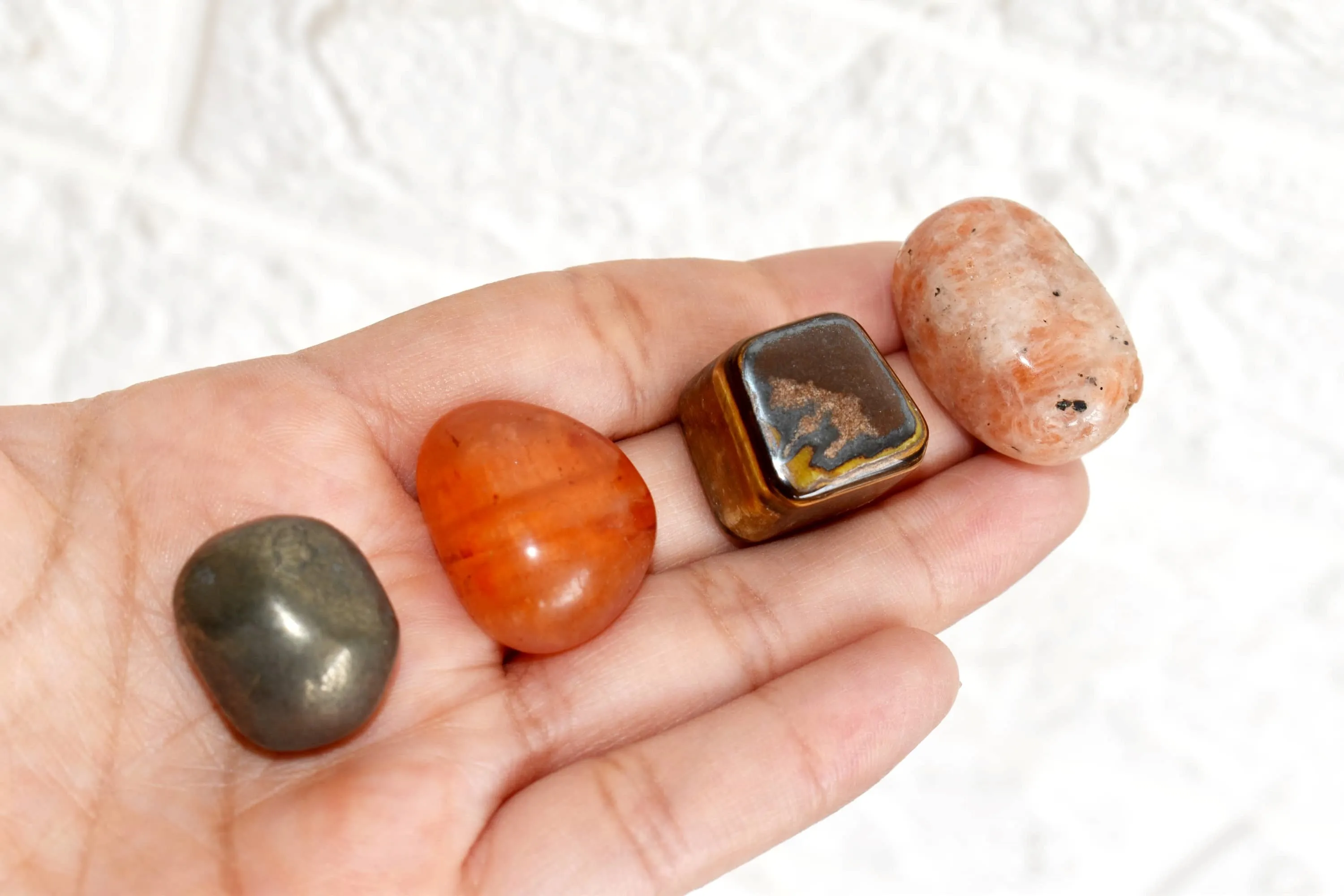 LEO Zodiac Crystal Kit, Leo Birthstones Tumbled Stones Set, Leo Stones Gifts