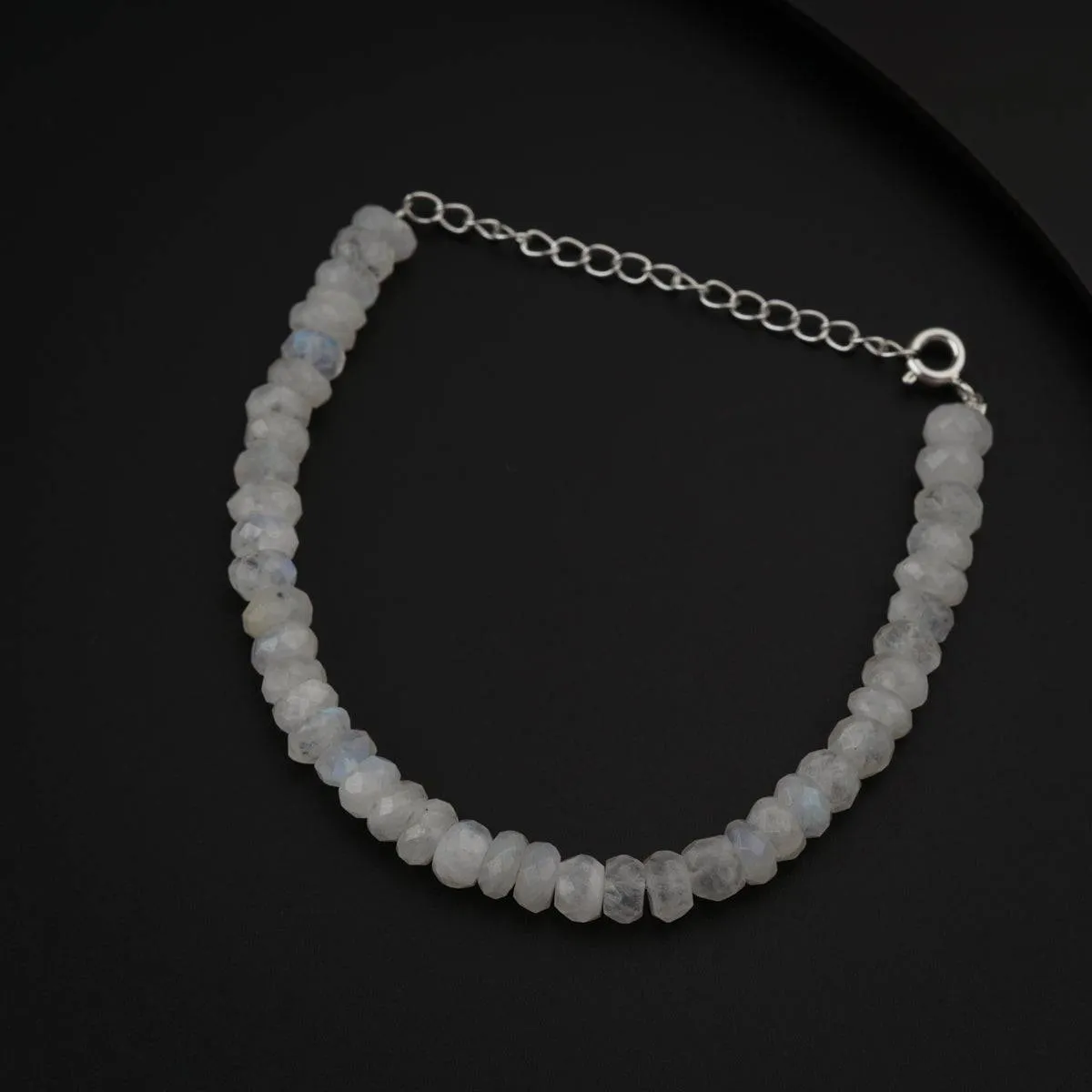Moonstone Silver Bracelet