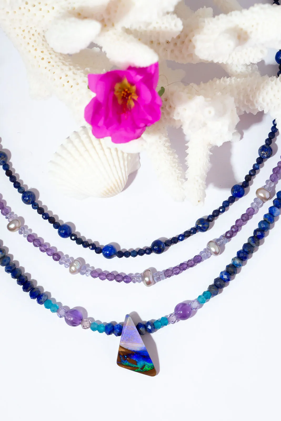 Necklace Australian Opal Chill
