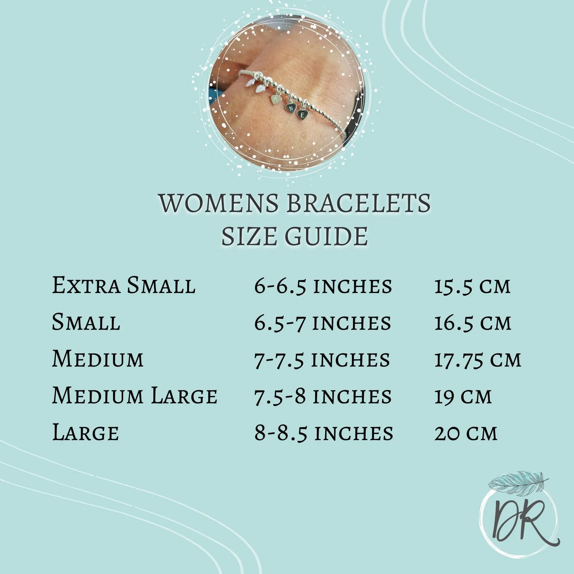 Personalised Family Birthstone Bracelet , Family Initials for Mum or Grandmother