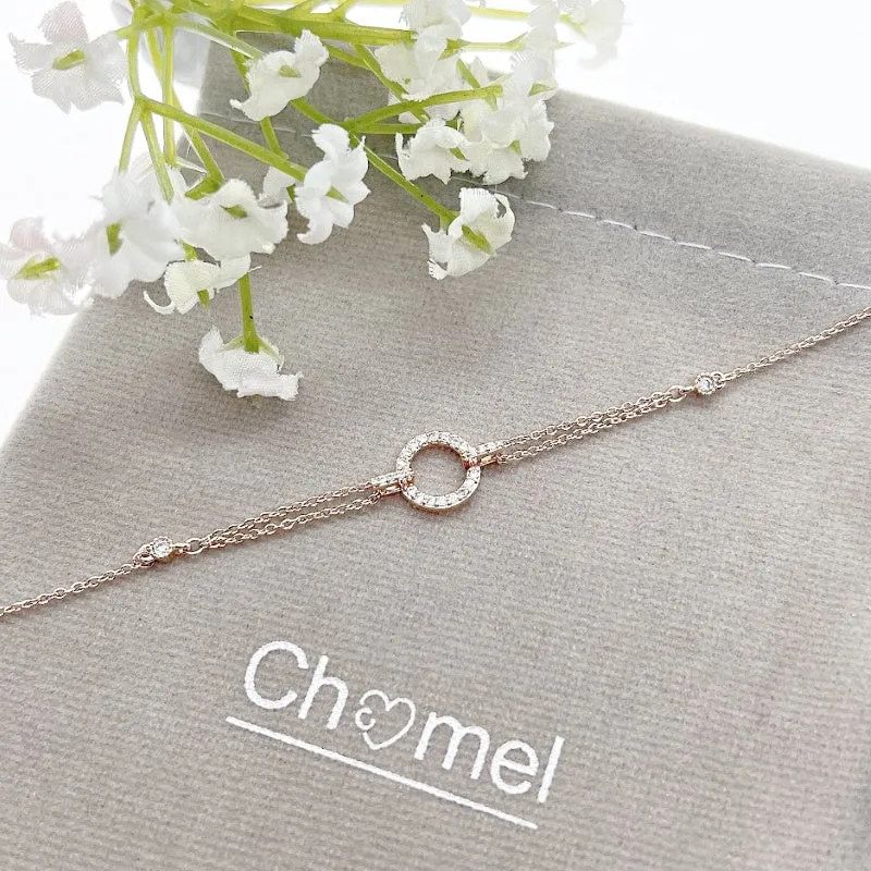 Round Cubic Zirconia Bracelet