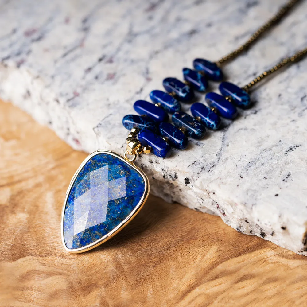 Sea Lapis Necklace