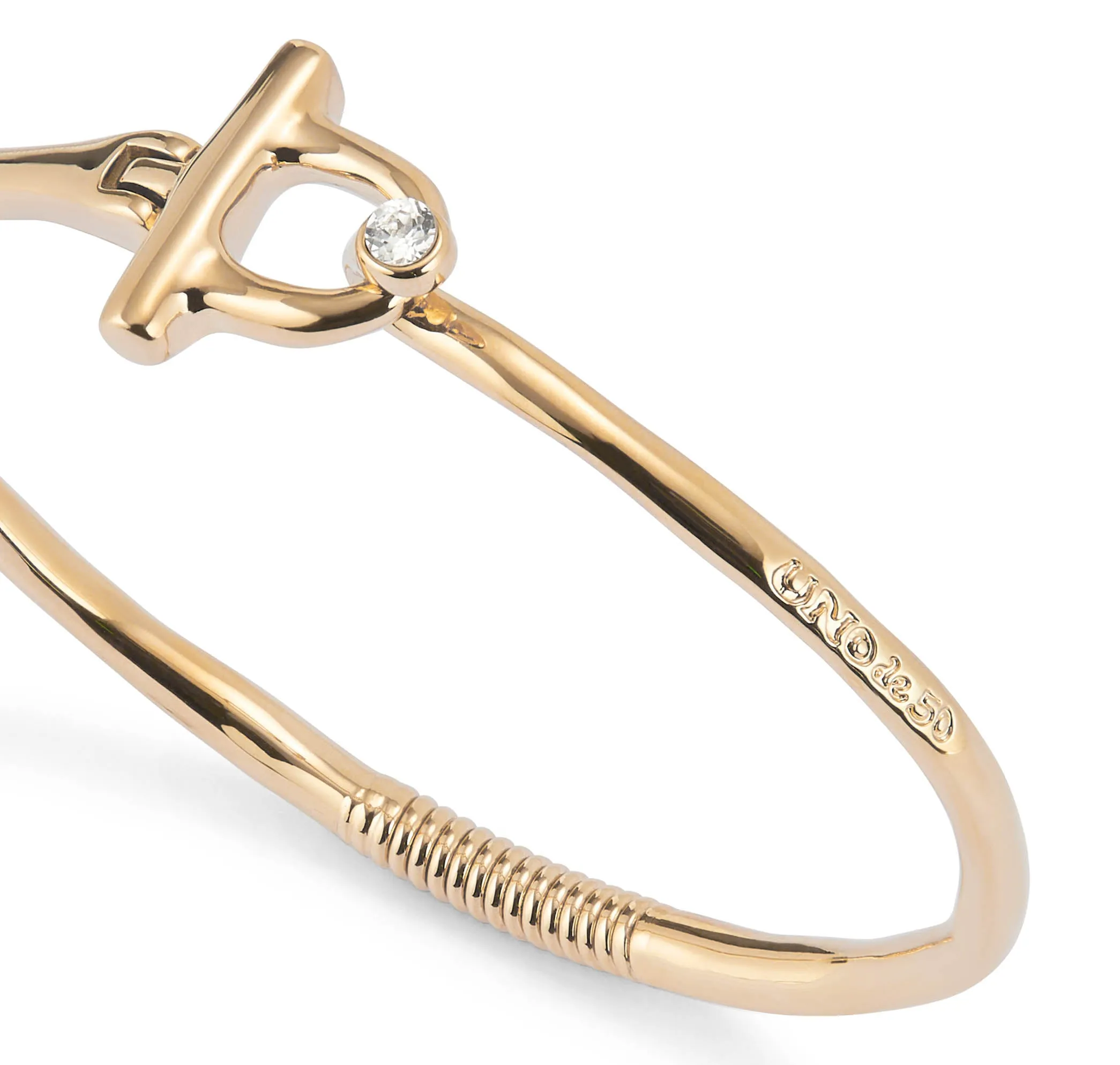 SER INDOMABLE BAR BRACELET GOLD WITH TOPAZ