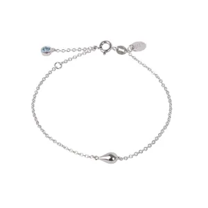 Sterling Silver Drop In The Ocean Bracelet