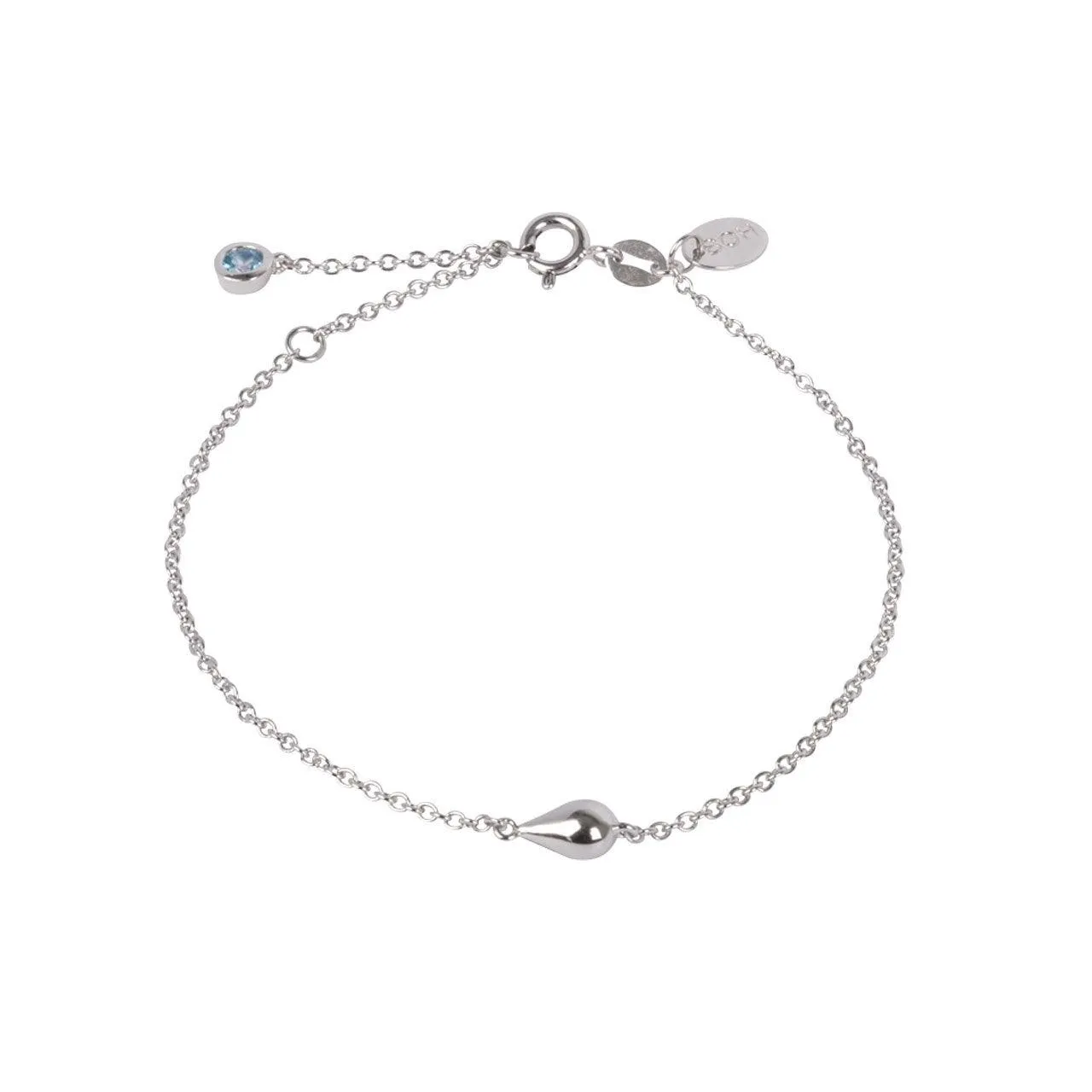 Sterling Silver Drop In The Ocean Bracelet
