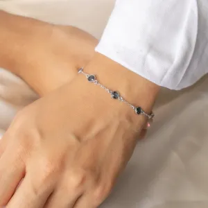 Subtle Embrace London Blue Topaz Bracelet