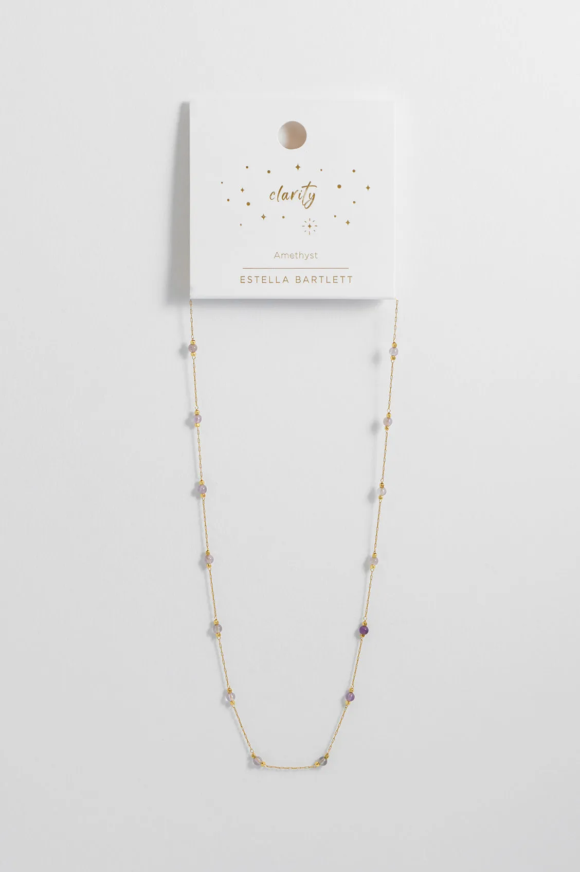 Wellness Gemstone Bead Necklace